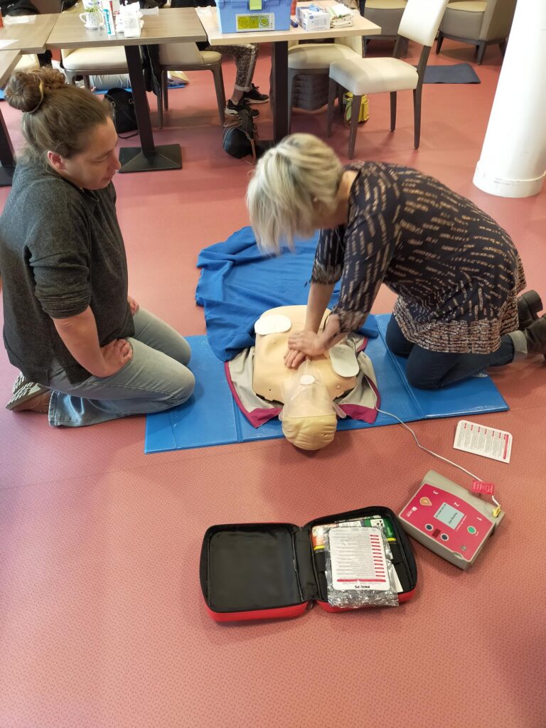 Personne en situation d'arrêt cardiaque